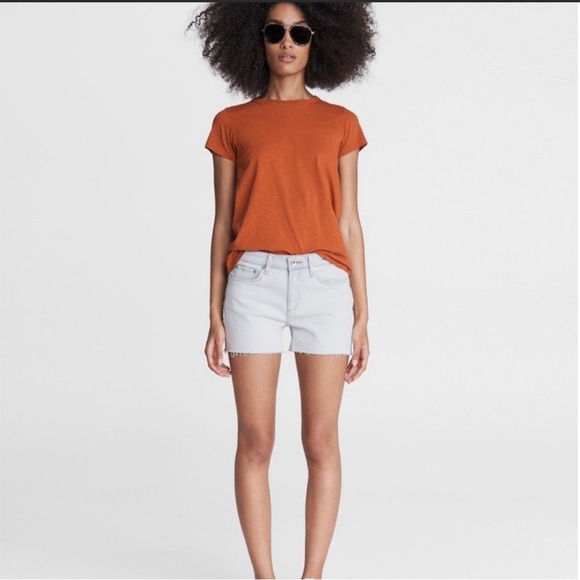 rag & bone Pants - Rag & Bone Dre Low-Rise Short - Ditch Plains
Loopback Denim Jean Shorts